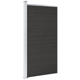 Vidaxl -Zauntafel 95x186 cm HKC Schwarz