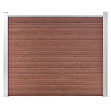 Vidaxl staketpanel 180x146 cm HKC Brown