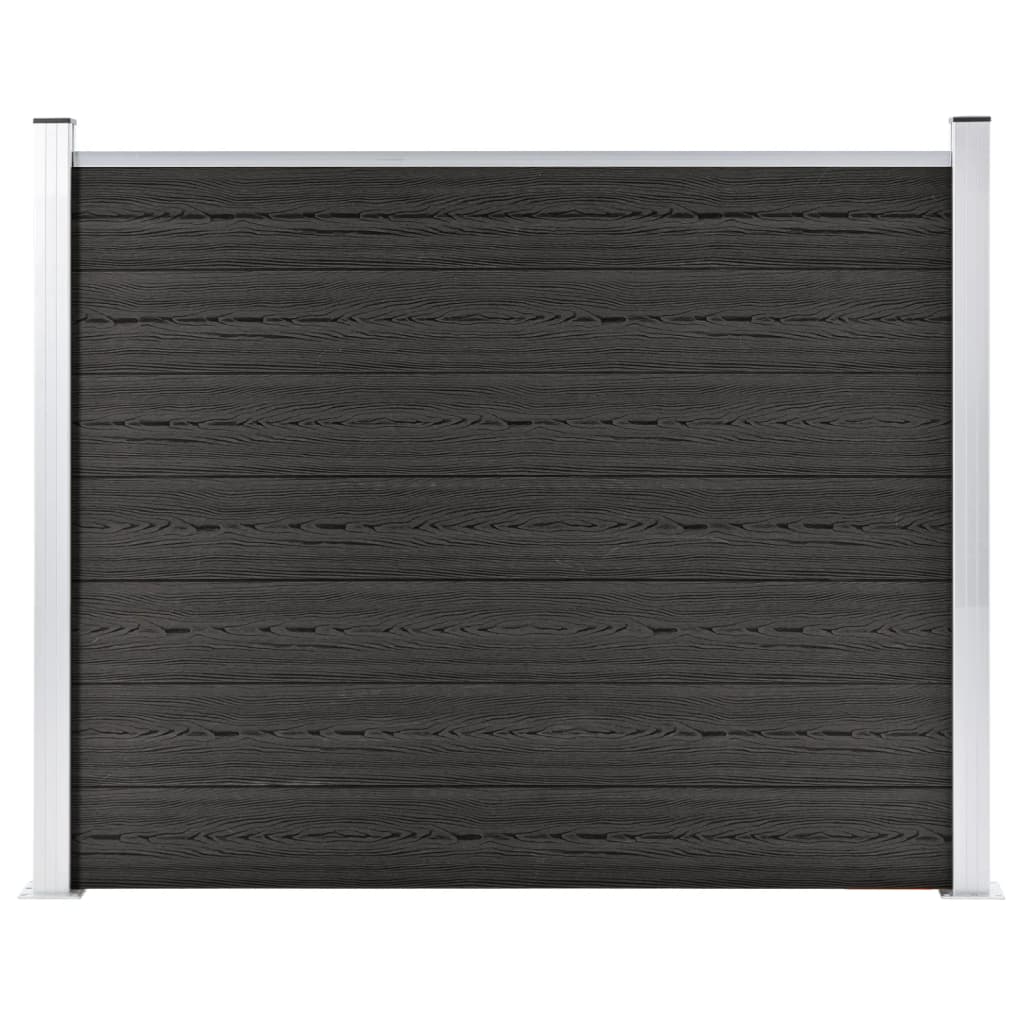 Vidaxl fence panel 180x146 cm HKC Gray