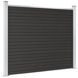 Vidaxl fence panel 180x146 cm HKC Gray