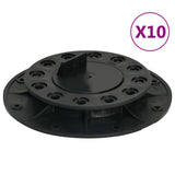 Vidaxl Terrace Carriers Justerbara 10 st 20-30 mm