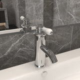 Vidaxl Washbasin Faucet 130x180 mm cromado