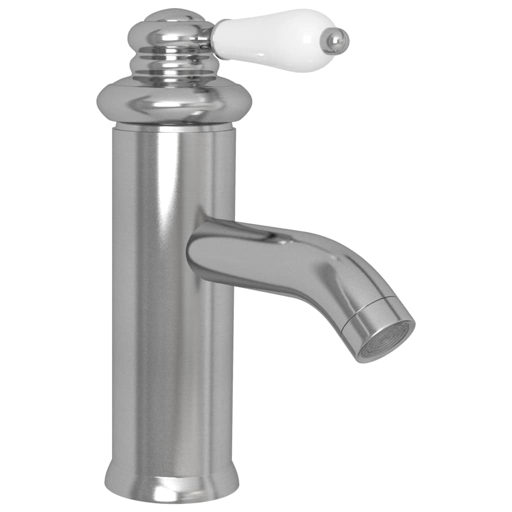 VidaXL Washbasin faucet 130x180 mm silver colored