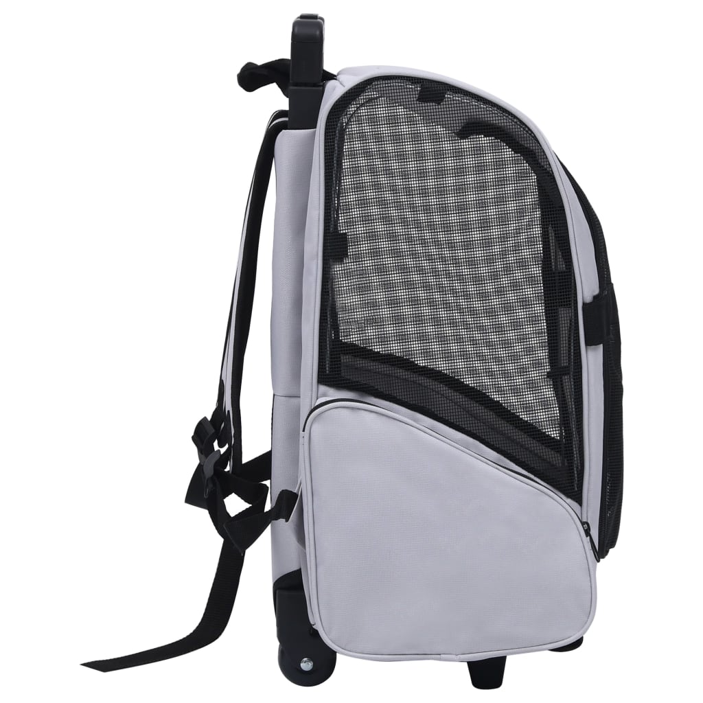 VidaXL Pet Rolley Foldable Gray