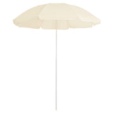 Parasol Vidaxl con poste de acero 180 cm de arena