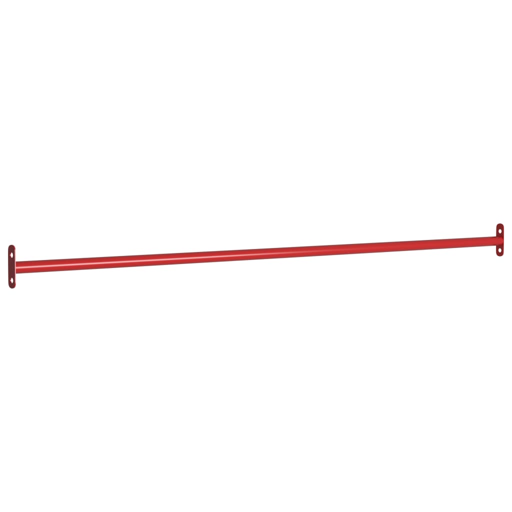 Vidaxl Rokstat 125 cm Stahl Rot