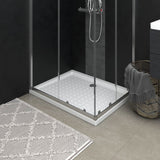 Vidaxl shower tray with studs 90x70x4 cm white