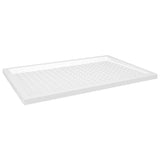 Vidaxl shower tray with studs 80x120x4 cm white