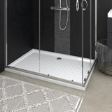 Vidaxl shower tray with studs 80x120x4 cm white