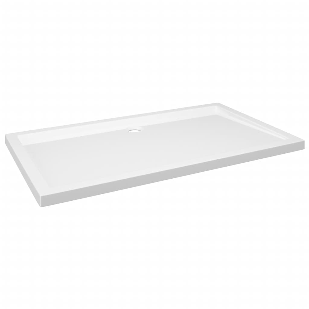 Vidaxl Dusch Tray rechteckent 70x120 cm wäiss