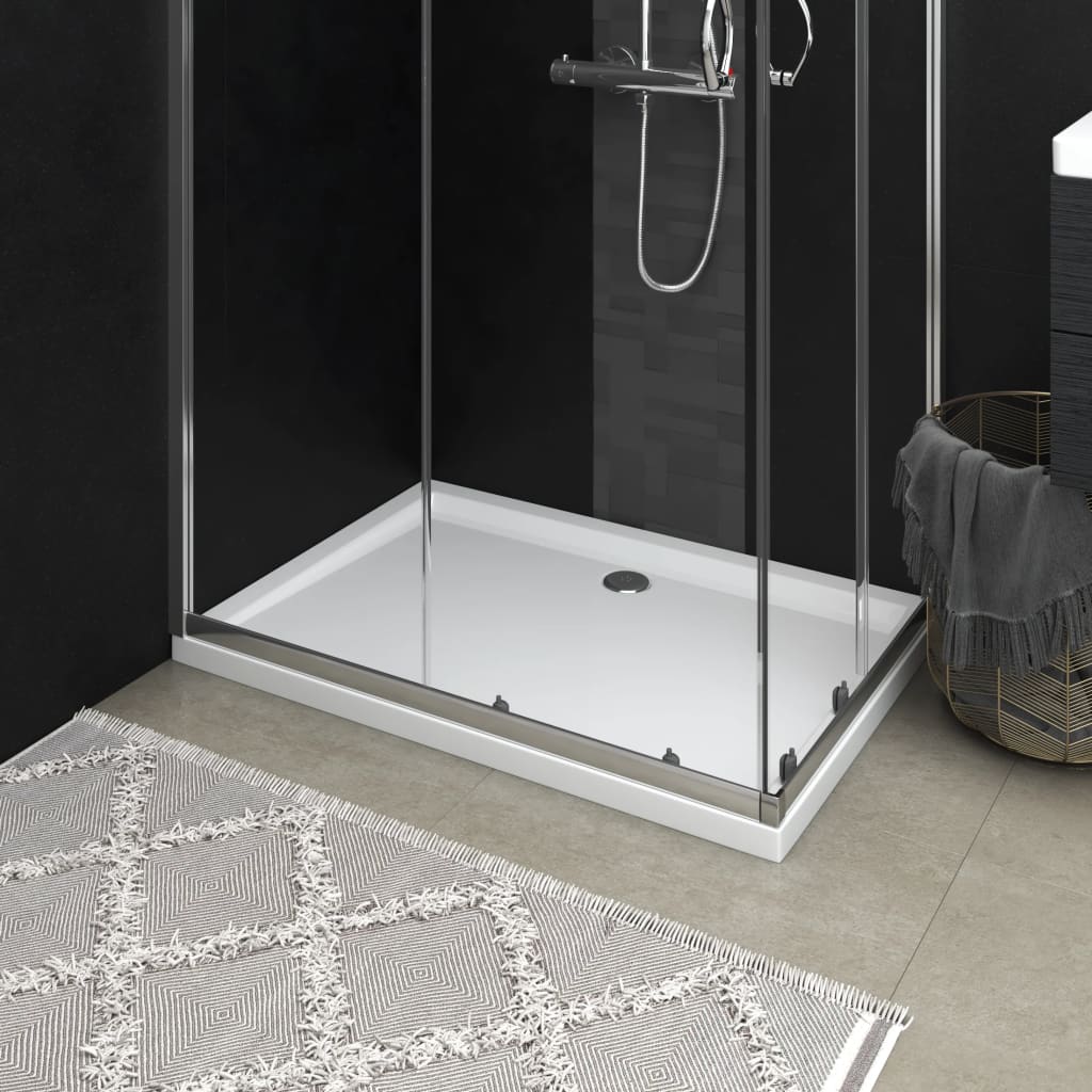 Vidaxl shower tray Rectangular 70x100 cm white