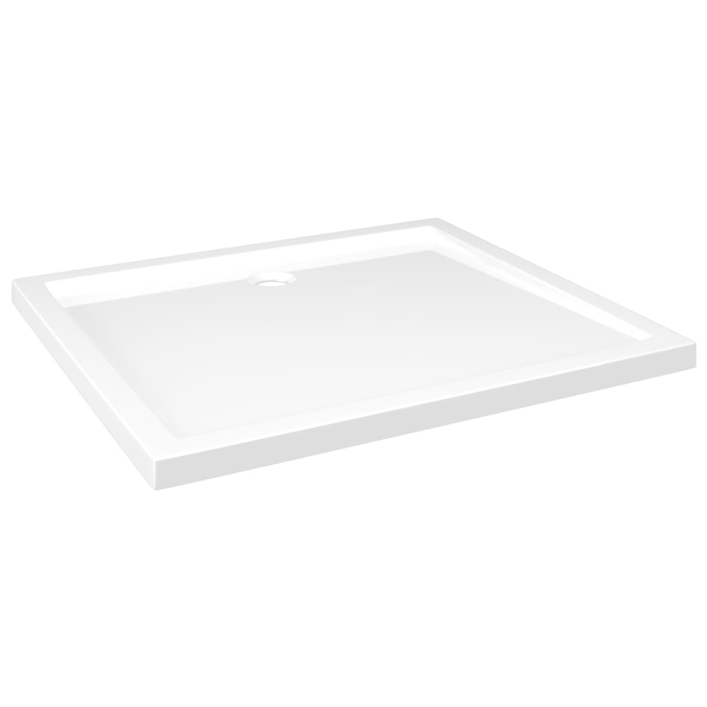 Vidaxl shower tray Rectangular 80x90 cm white