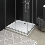 Vidaxl shower tray Rectangular 80x90 cm white