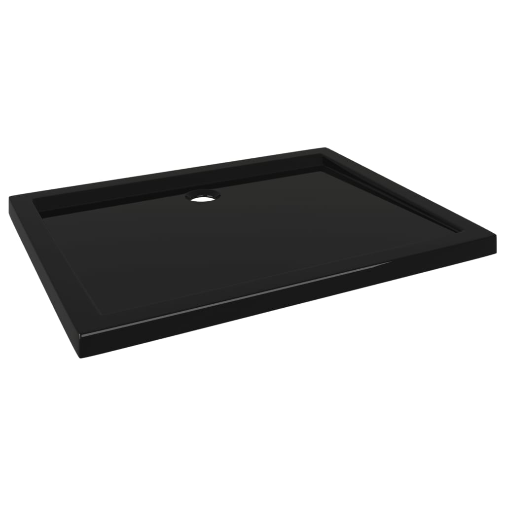 Vidaxl shower tray Rectangular 80x100 cm Black