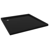 Vidaxl shower tray square 90x90 cm Black