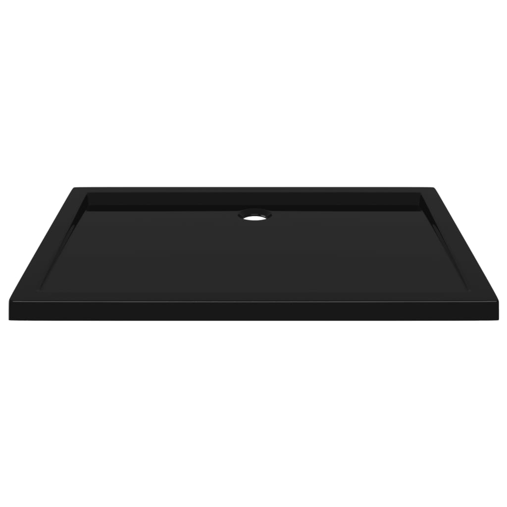 Vidaxl shower tray Rectangular 70x100 cm Black