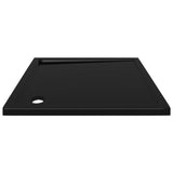 Vidaxl Shower Tray Square 80x80 cm svart