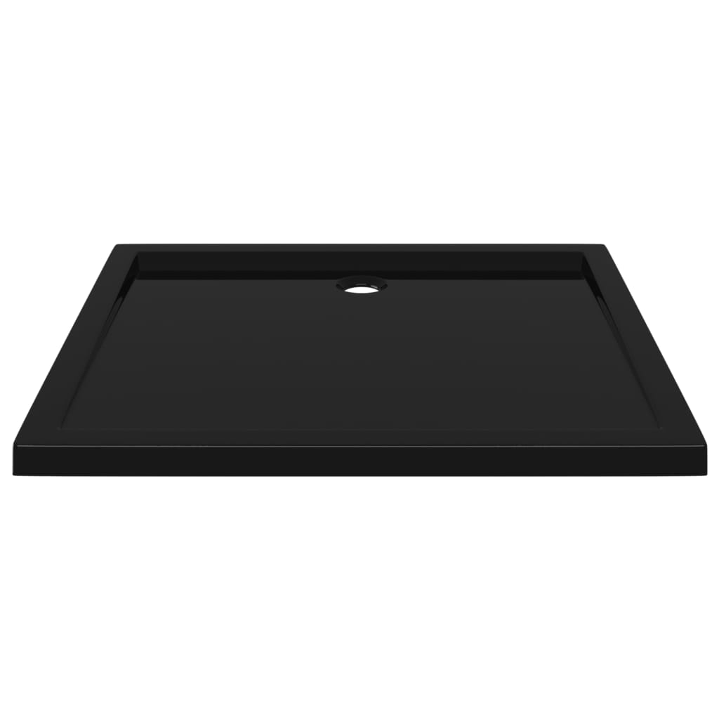 Vidaxl Doccia rettangolare rettangolare 80x90 cm nero