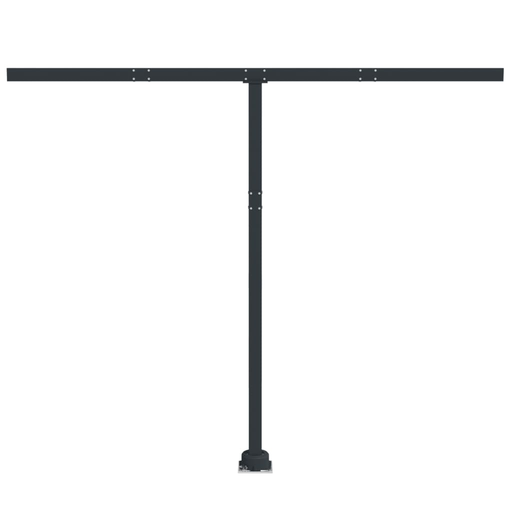 Vidaxl Laifel Pole Conjunto de 300x245 cm de antracita de hierro