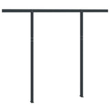 Vidaxl Laifel Pole Conjunto de 300x245 cm de antracita de hierro