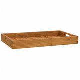 Vidaxl -bricka 60x35 cm fast teak