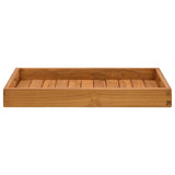 Vidaxl -bricka 60x35 cm fast teak