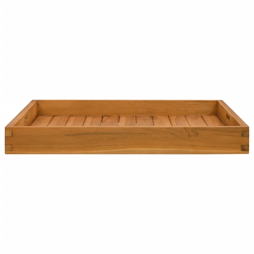 Taca vidaxl 60x60 cm stała teak