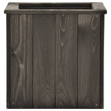 Vidaxl Planter raised 38x41x40 cm Solid pine dark gray