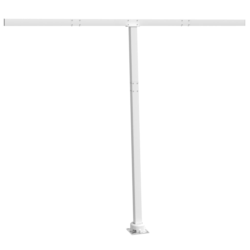 Vidaxl Laifel Pole Set 300x245 cm de hierro blanco