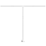 Vidaxl Laifel Pole Set 300x245 cm de hierro blanco