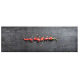 Vidaxl Kitchen Mat Washable Pepper 60x300 cm