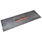 Vidaxl Kitchen Mat Washable Pepper 60x300 cm