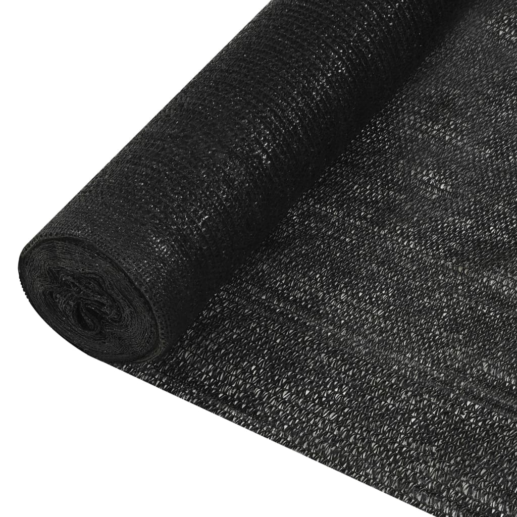 Vidaxl PrivacyNet 150 g m² 1.2x25 M HDPE NEGRO