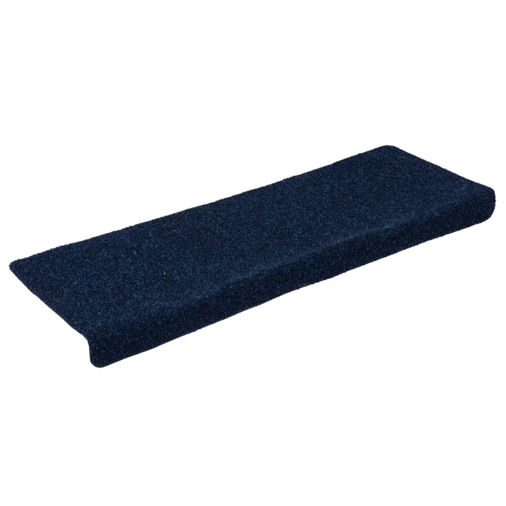 Podstavki za stopnice Vidaxl 15 St 65x21x4 cm igla Feel Blue