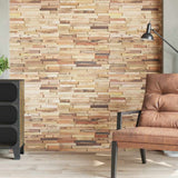 Vidaxl Wall Panels 10 St 1.03 m² gjenbrukt teak tre