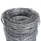 Vidaxl Hek 50x1.2 m galvanized steel silver colored