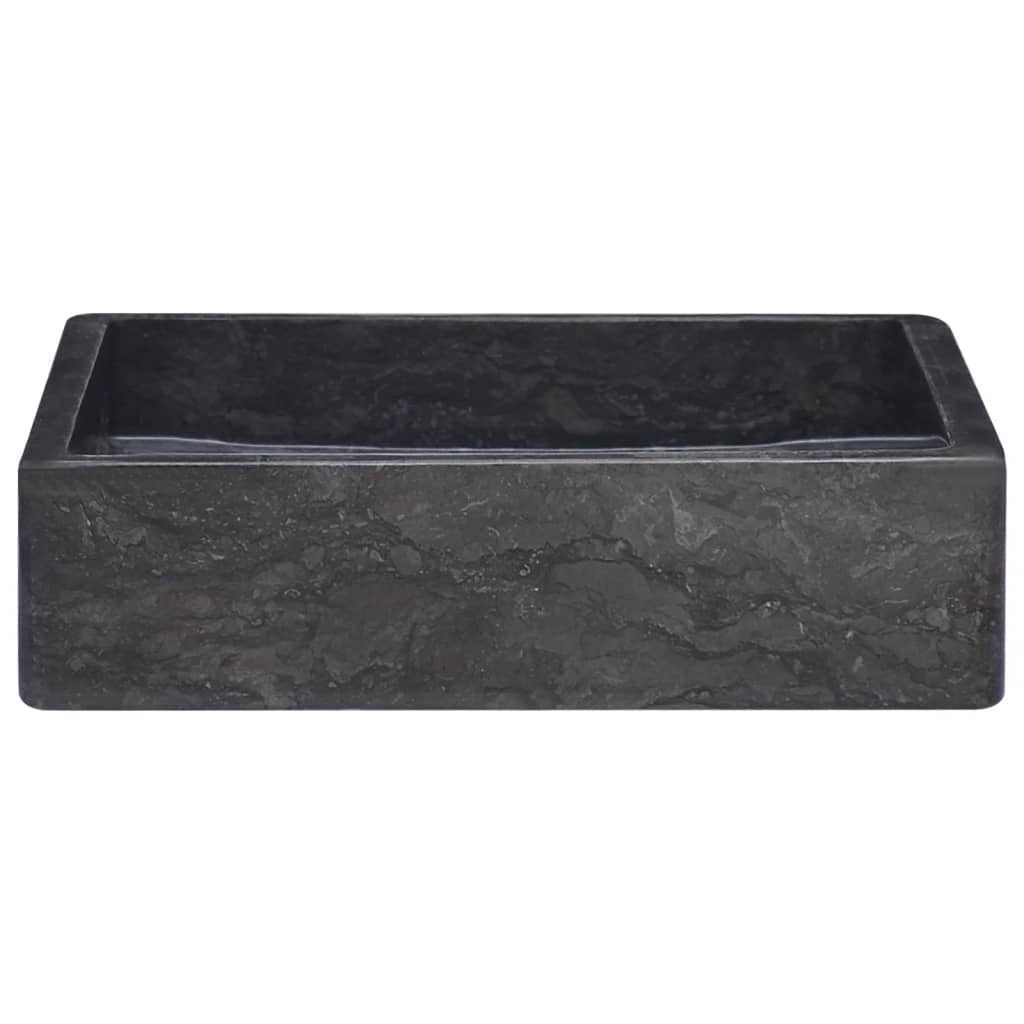 Vidaxl sink 40x40x10 cm marble black