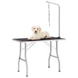 Vidaxl Dog Trim Table Justerbar med 1 sløyfe