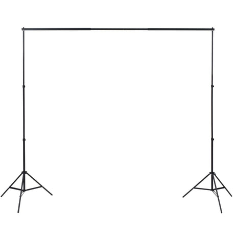 VidaXL Fotostudioset met softboxlampen, achtergrond en reflector