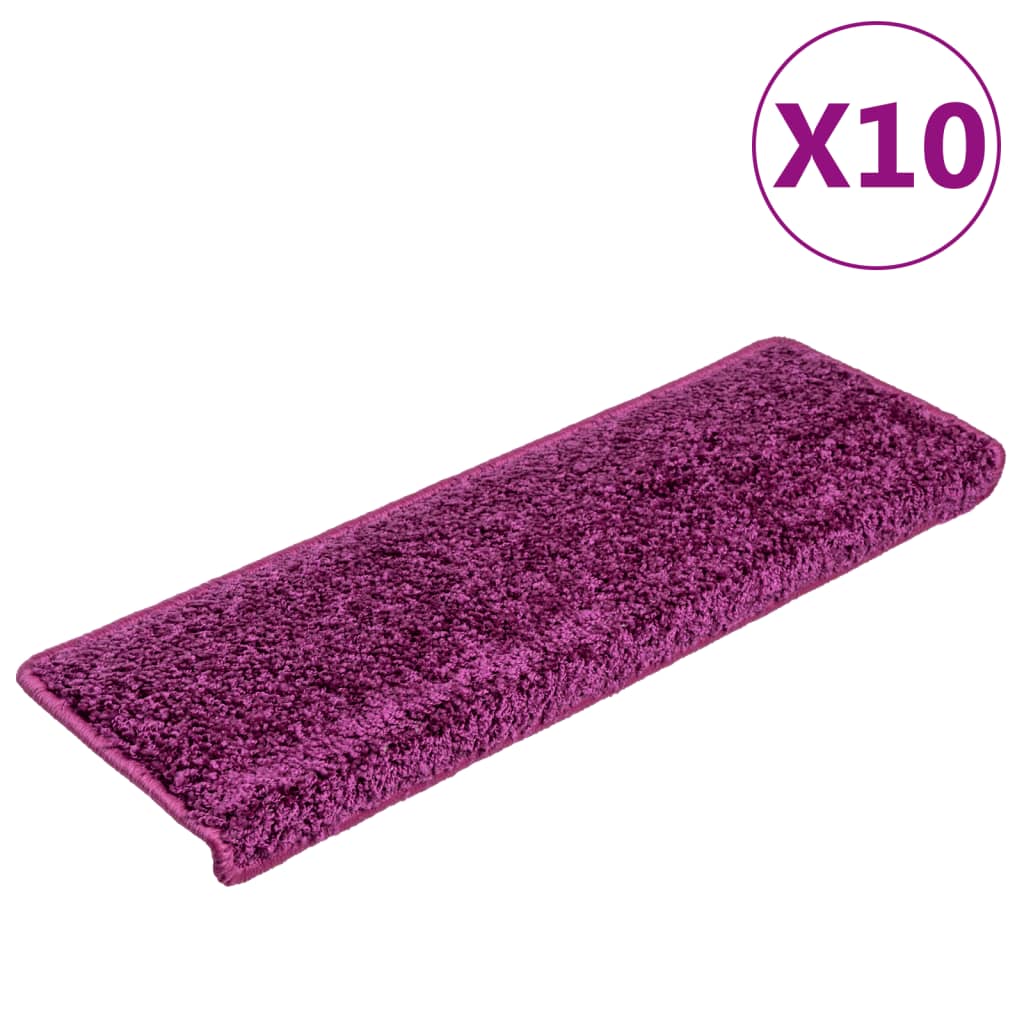 Vidaxl Stir Mants 10 St 65x21x4 cm Violett