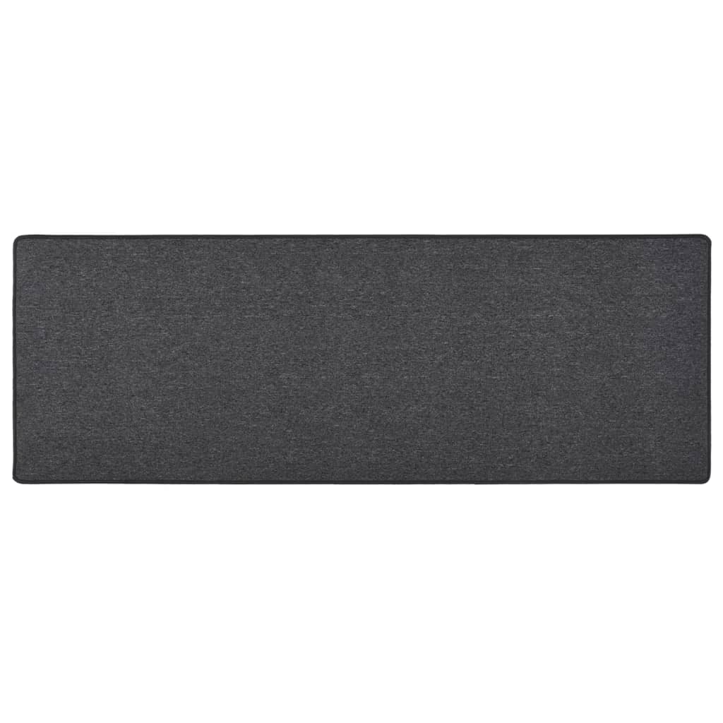 Vidaxl Carpet Runner 50x150 cm Antracite -farget