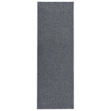 Vidaxl droogloopmat 100x350 cm gris