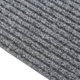 Vidaxl droogloopmat 100x350 cm gris