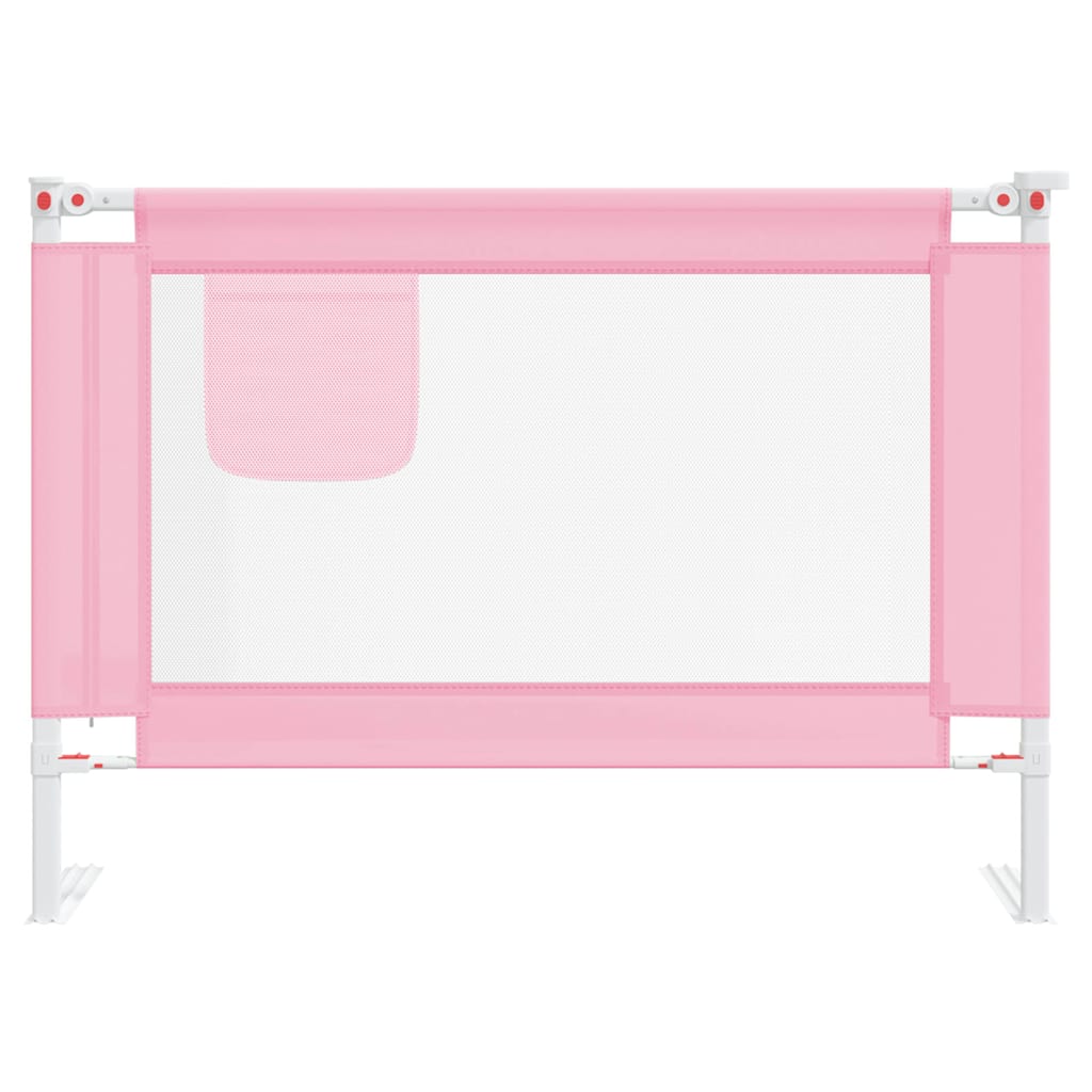 Vidaxl Bed Chart Toddler 90x25 cm tessuto rosa