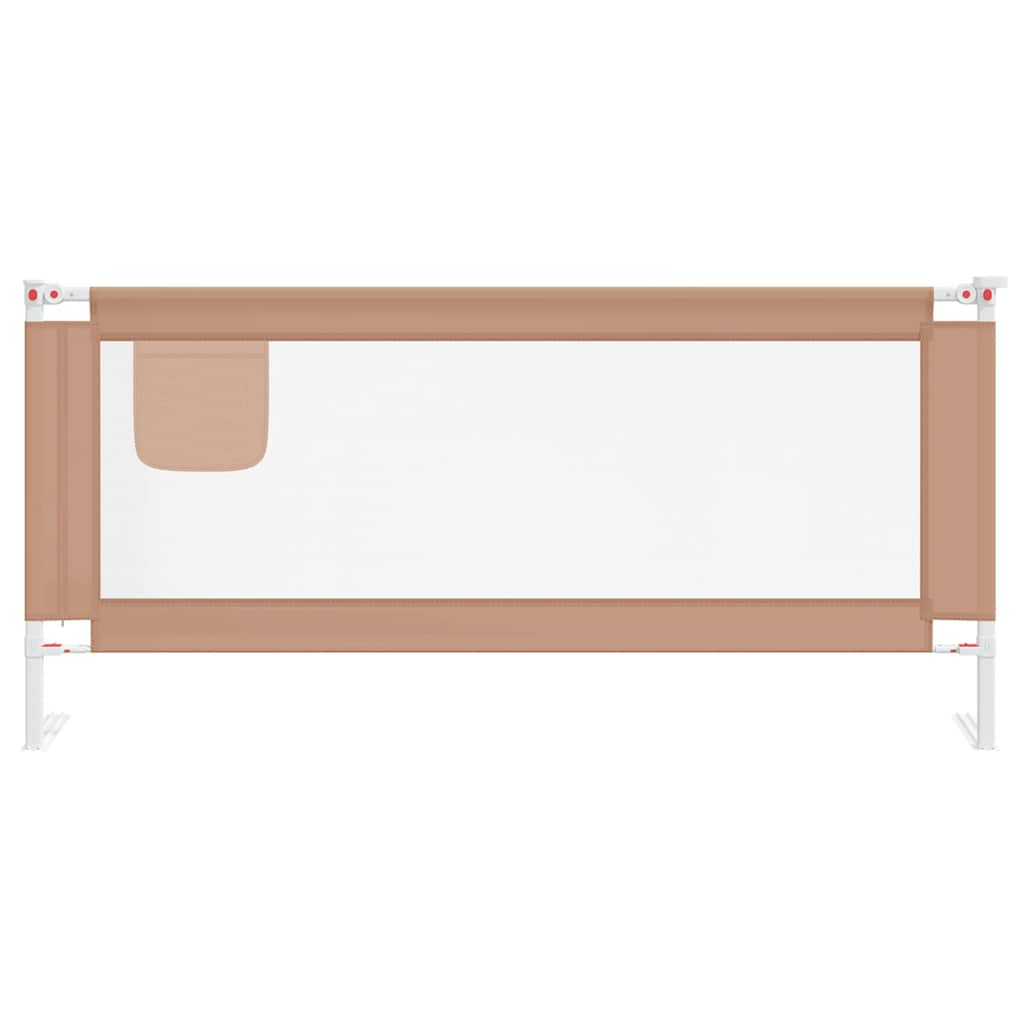 VIDAXL -BED -Diagramm Kleinkind 200x25 cm Stofftaupe