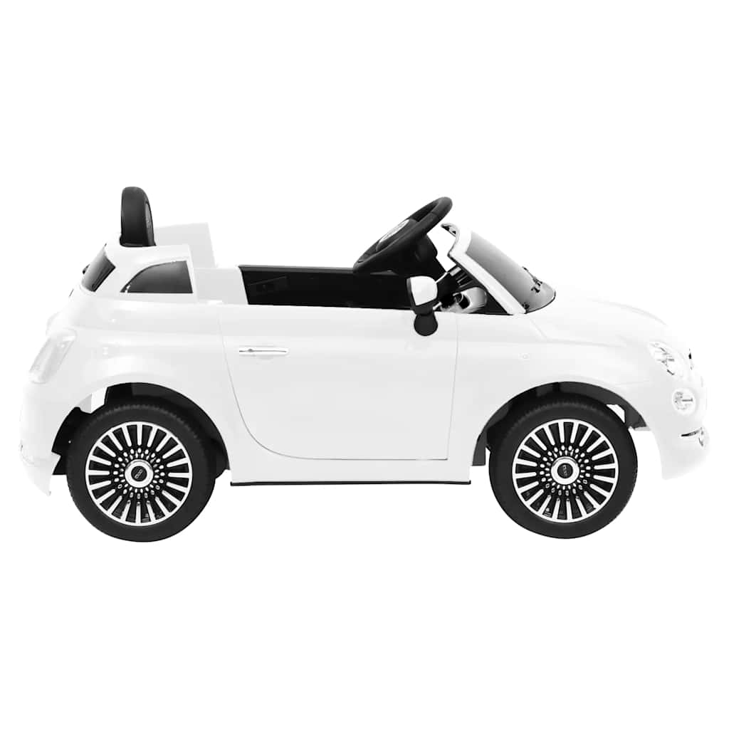 Vidaxl CAR CAR CARRITO FIAT 500 ELECTRICO WHITE