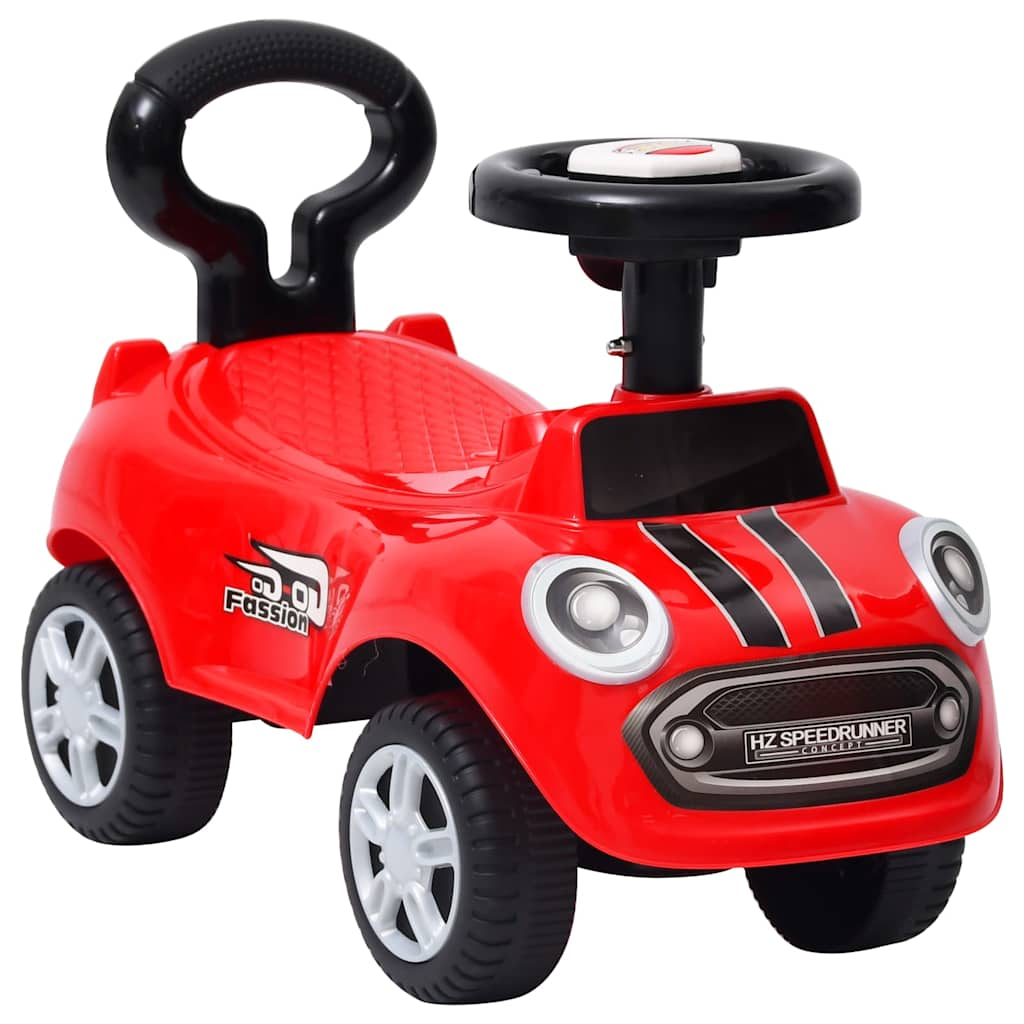 Vidaxl Walking Car Red