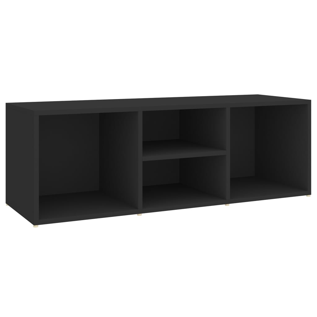 Vidaxl Shoe Storage Bench 105x35x35 cm Egented Wood Black