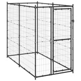 Vidaxl dog kennel for outside 110x220x180 cm steel