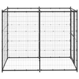 Vidaxl dog kennel for outside 110x220x180 cm steel